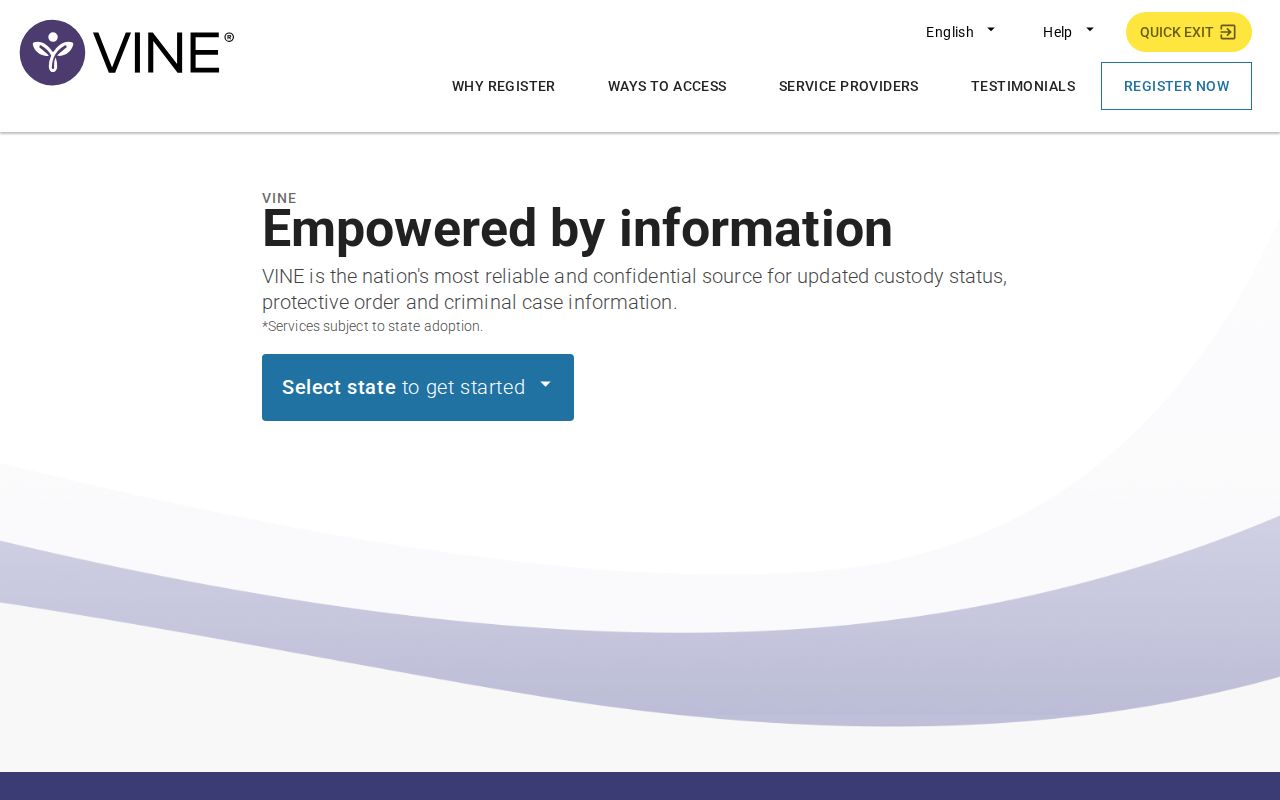 Kentucky VINELink custody search interface for Floyd County status checks